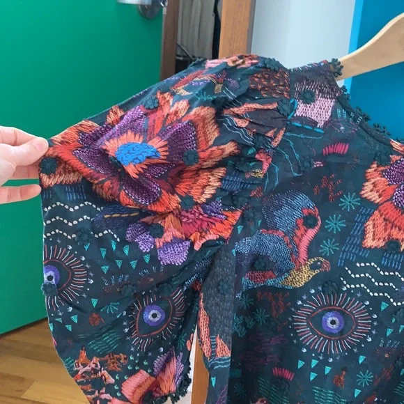 Farm Rio brand blouse - Picture 2 of 10